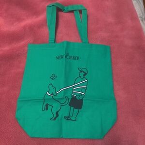 Green Tote Bag